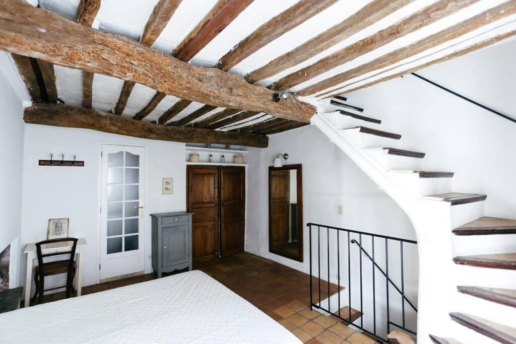 Valbonne Village House With Ac & Sunny Roof Terrace Exterior foto